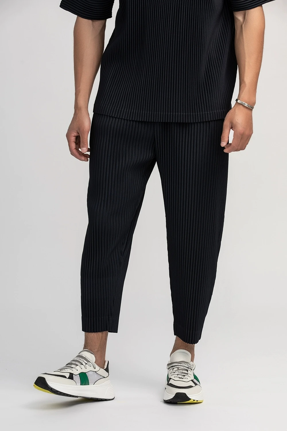 Miyake Fold Life Harem Pants Men's Loose HP Series All-match Pants Casual Men's Bloomers Sports Men