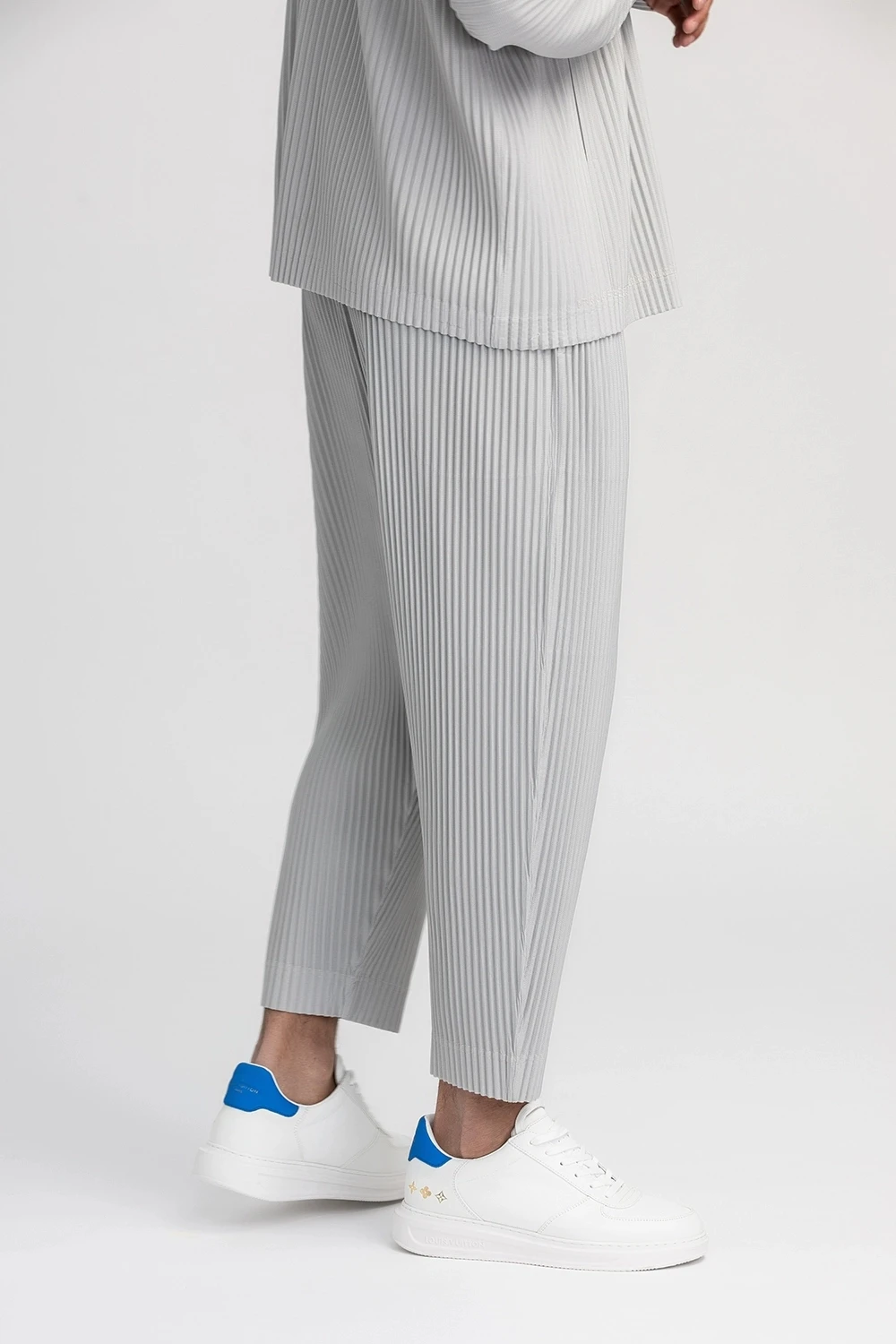 Miyake Fold Life Harem Pants Men's Loose HP Series All-match Pants Casual Men's Bloomers Sports Men