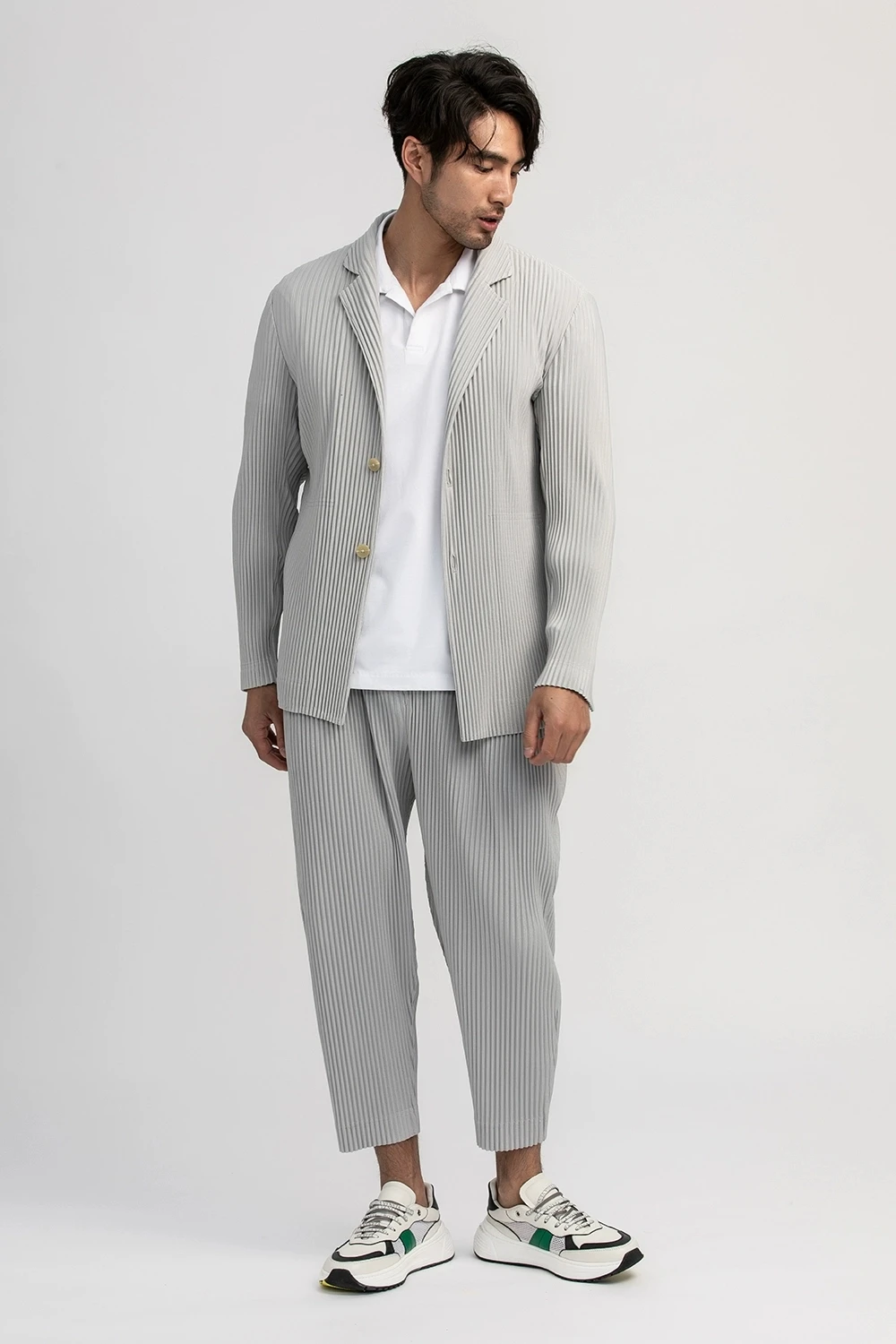 Miyake Fold Life Harem Pants Men's Loose HP Series All-match Pants Casual Men's Bloomers Sports Men