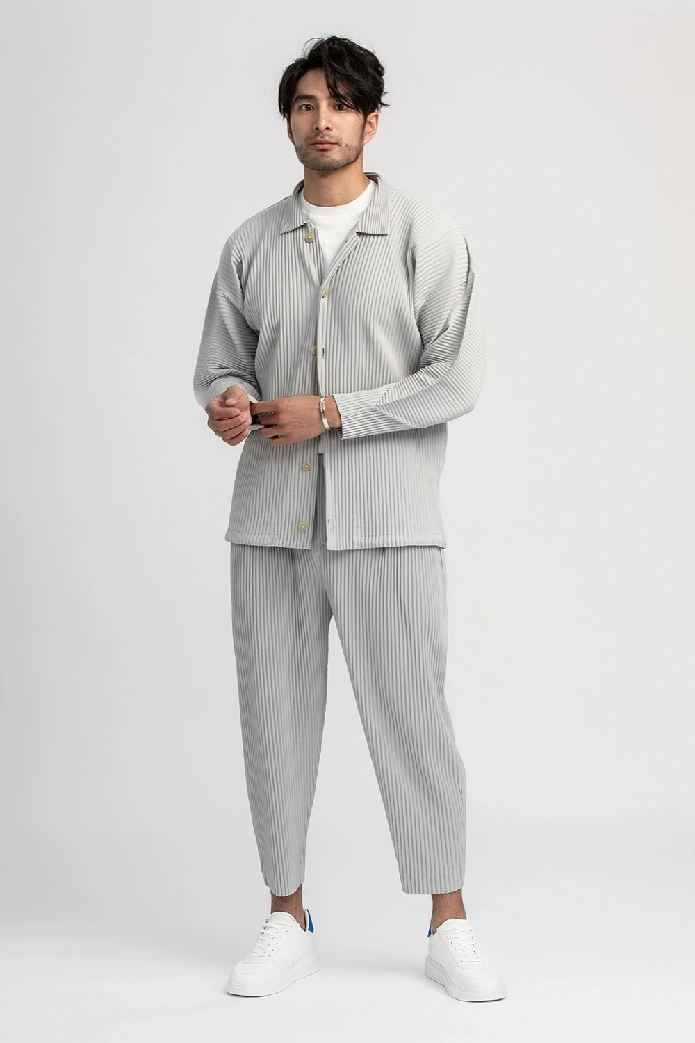 Miyake Fold Life Harem Pants Men's Loose HP Series All-match Pants Casual Men's Bloomers Sports Men
