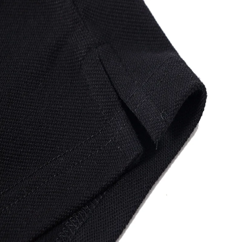 High New Novelty 2021 Embroidery snake bee Collar Fashion Casual Polo Shirts Shirt Skateboard Cotton Polos Top Tee B95