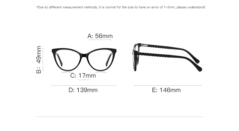VICKY New Cat Eye Reading Prescription Eyeglasses Women Colorful Myopia Eyewear Hyperopia Anti Blue Ray Optical Glasses PFD2136