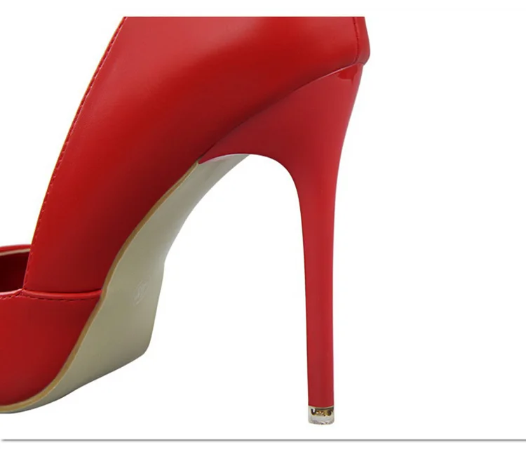 BIGTREE Shoes Women Pumps Fashion High Heels Shoes Black Pink Yellow Shoes Women Bridal Wedding Shoes Ladies Stiletto Party Shoe