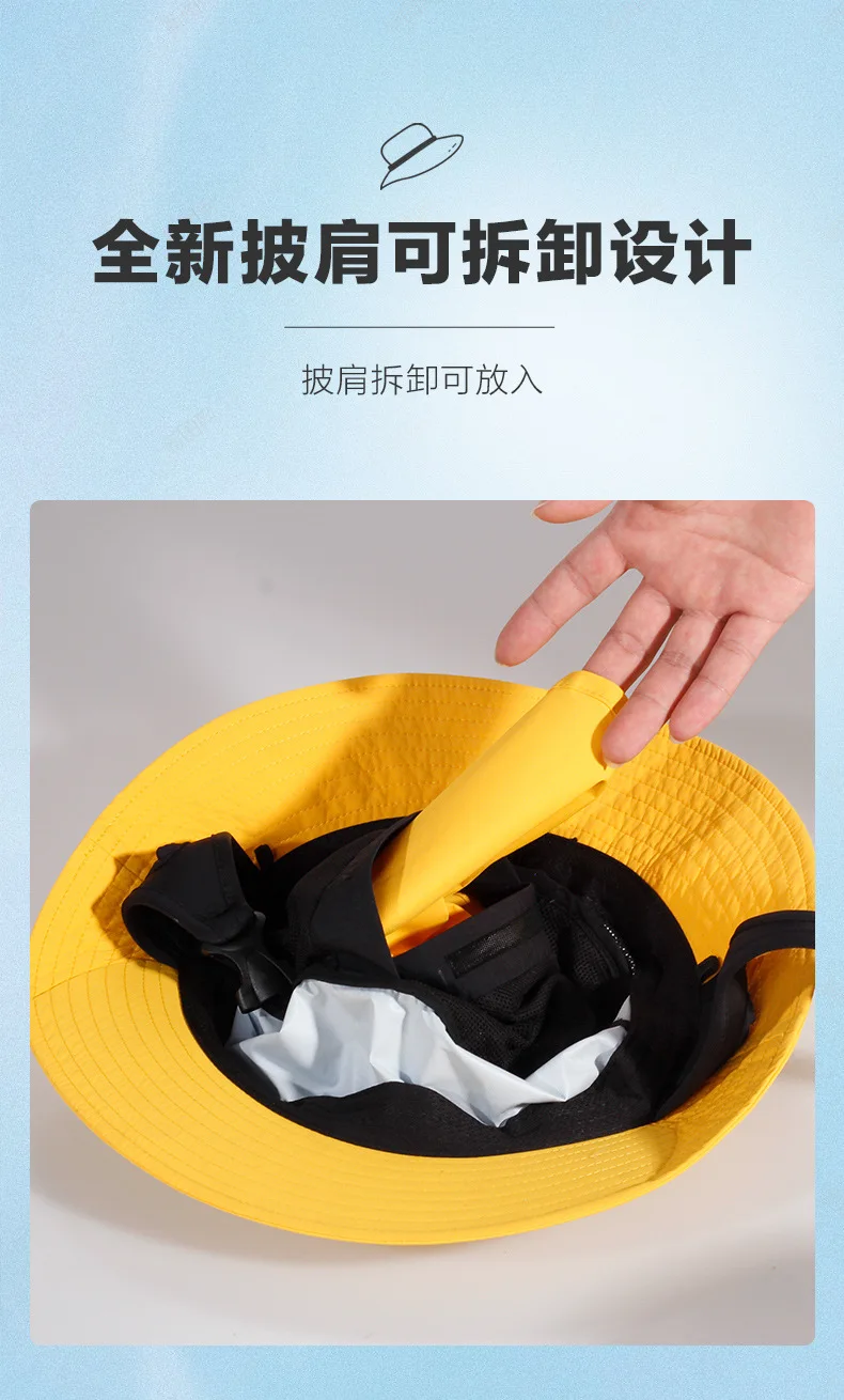 UPF50++ Surf Cap Men Women Summer Sun Hats Outdoor splash-proof Fisherman Hat Seaside Explosion Models Beach Sun Hat