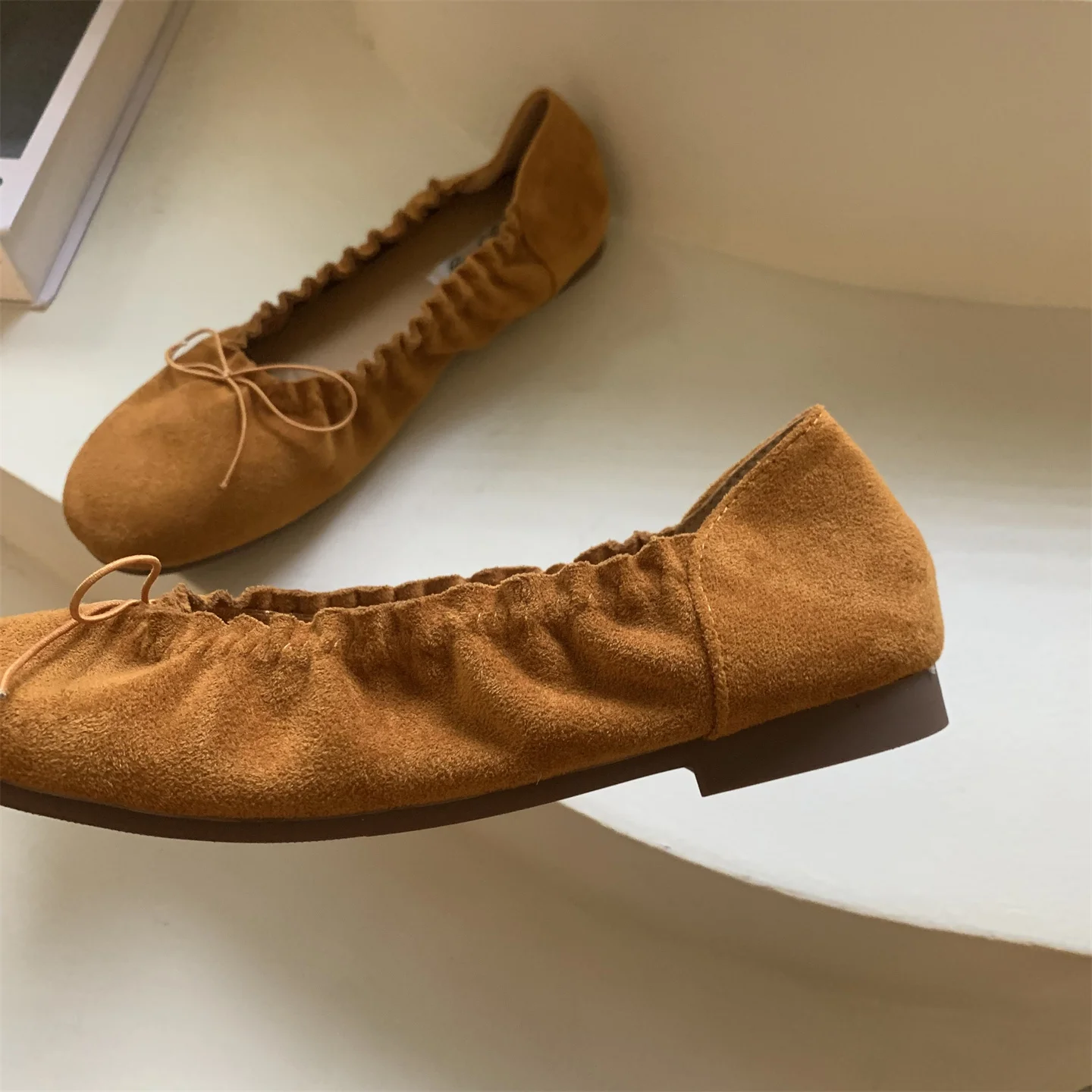 Bailamos Women Flat Heel Shoes Female Flats casual Ballet Dancing Shoes Foldable Sole Boat Shoes Summer Slip On Slipper Mules Sl