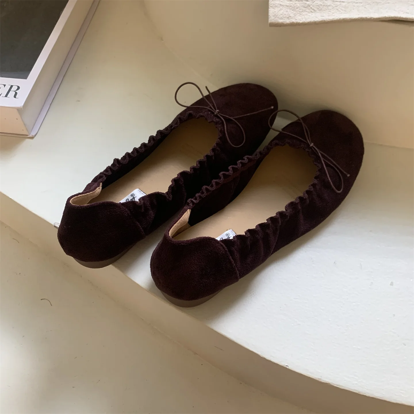 Bailamos Women Flat Heel Shoes Female Flats casual Ballet Dancing Shoes Foldable Sole Boat Shoes Summer Slip On Slipper Mules Sl
