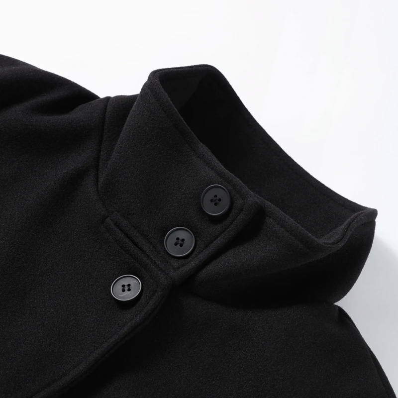 2026 Spring Stand Collar Short Jacket For Women Elegant New Long Sleeve Single Breasted Coat Elegant Lady Outerwear High Street
