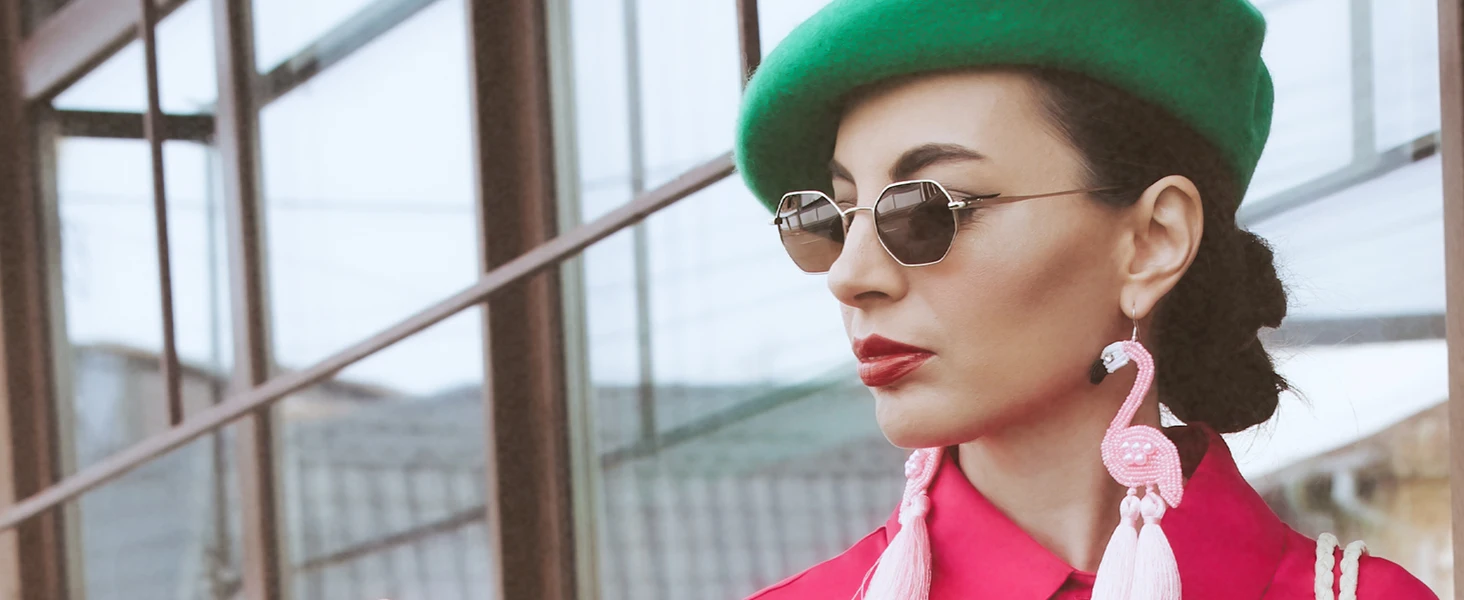 ZENOTTIC Retro Small Polygon Polarized Sunglasses Women Metal UV400 Sun Glasses Men Anti-Glare UV400 Goggles Driving Eyewear