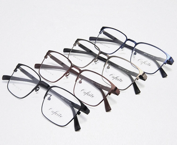 BCLEAR Classic Fashion Men Alloy Optical Frame TR90 Legs Male Spectacle Eyeglasses Frames Myopia Prescription Eyewear Full Rim