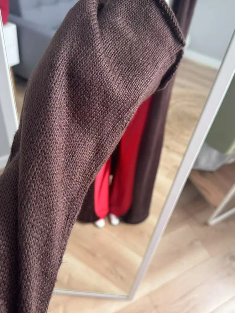 MiuKoMiYa Oversized Thin Long Cardigans Women Summer Long Sleeve Knitted Outerwear Hollow Thin Cardigans For Women Summer 2025