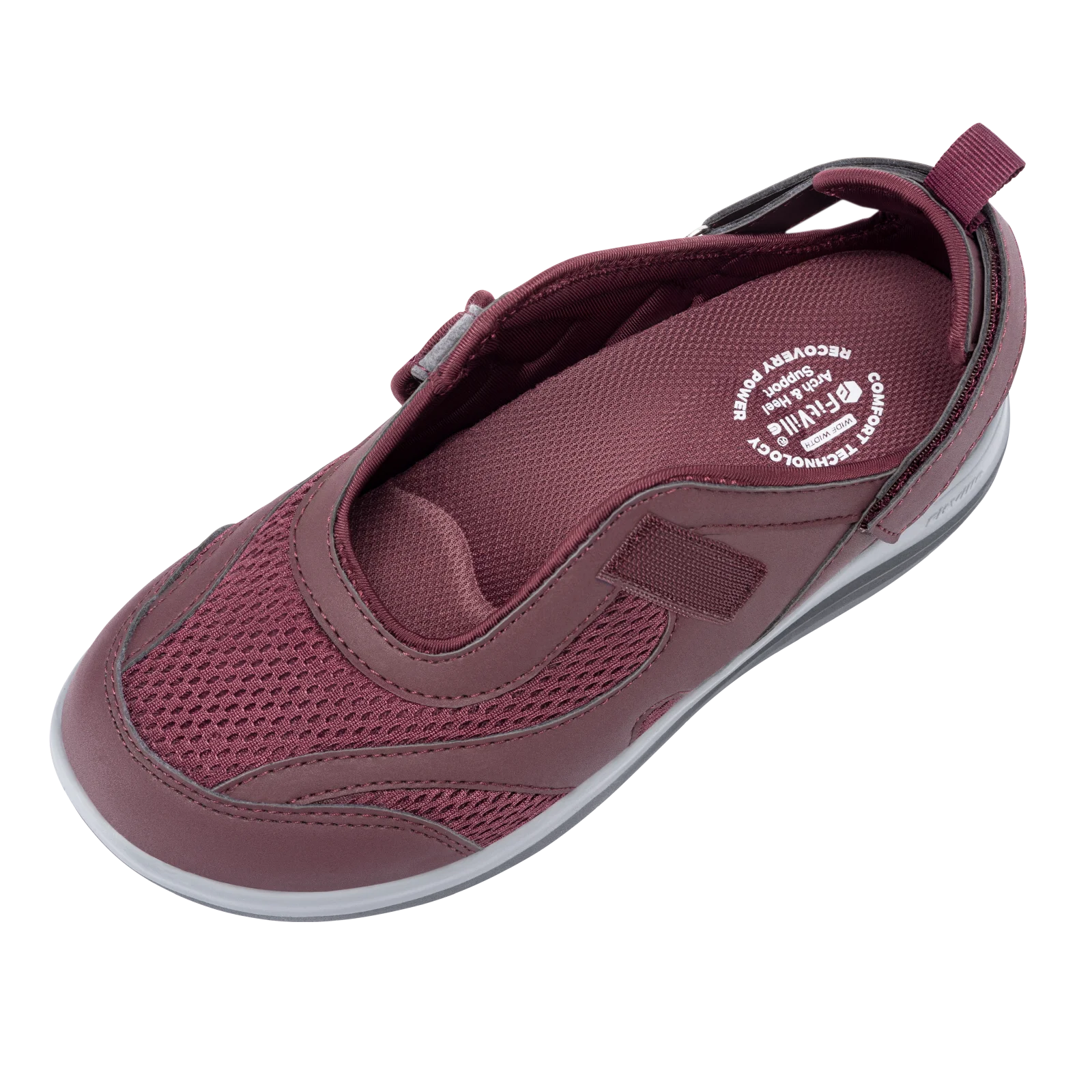 Fitville Women's Sandals Mary Jane Casual Shoes Widened Toe For Swollen Feet Lightweight Breathable Outdoor Elderly Shoes Sandal