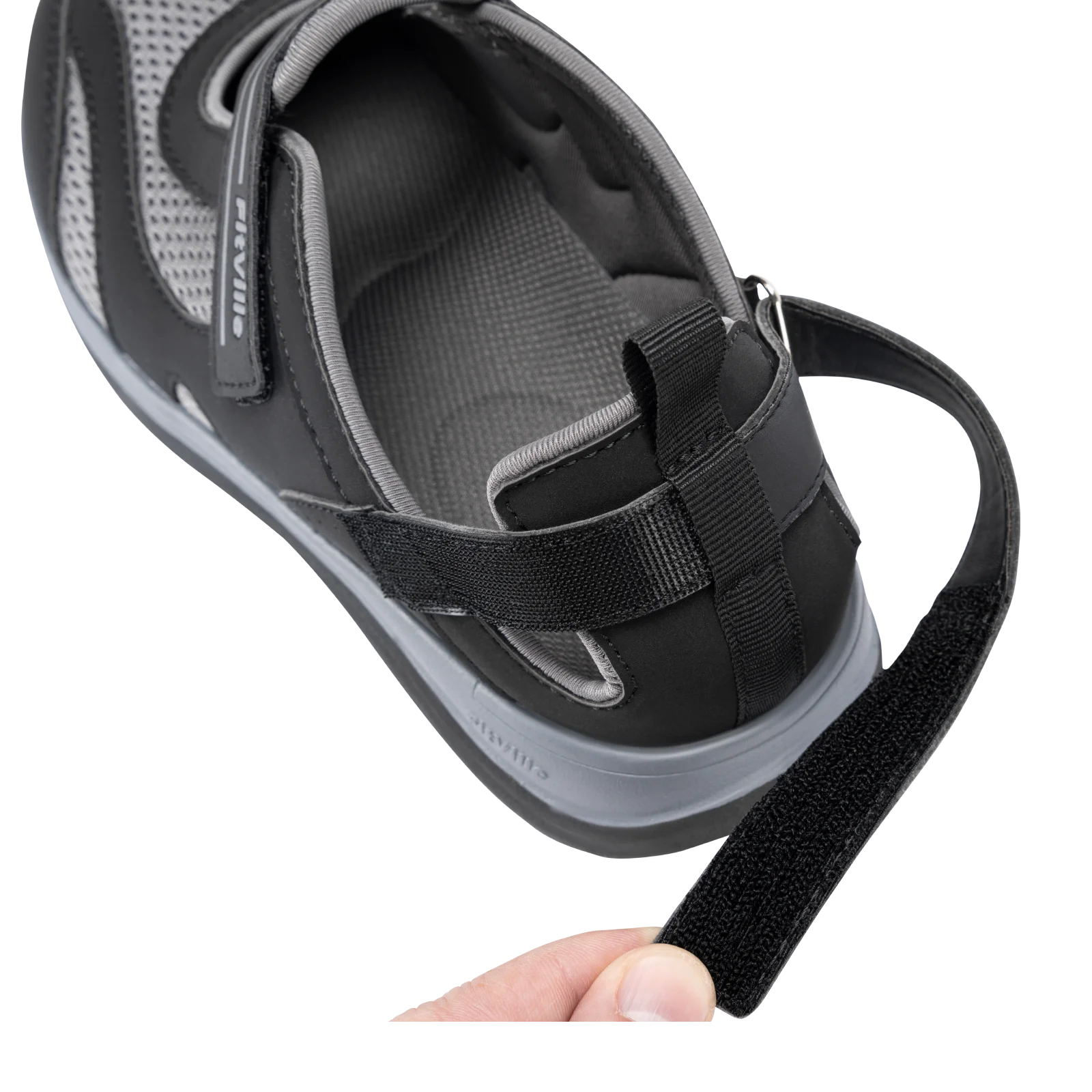 Fitville Women's Sandals Mary Jane Casual Shoes Widened Toe For Swollen Feet Lightweight Breathable Outdoor Elderly Shoes Sandal