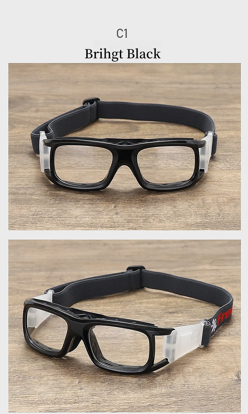 Men's Sports Glasses New Style Anti-impact And Anti-collision Basketball And Football Goggles Frame Optical Prescription Glasses