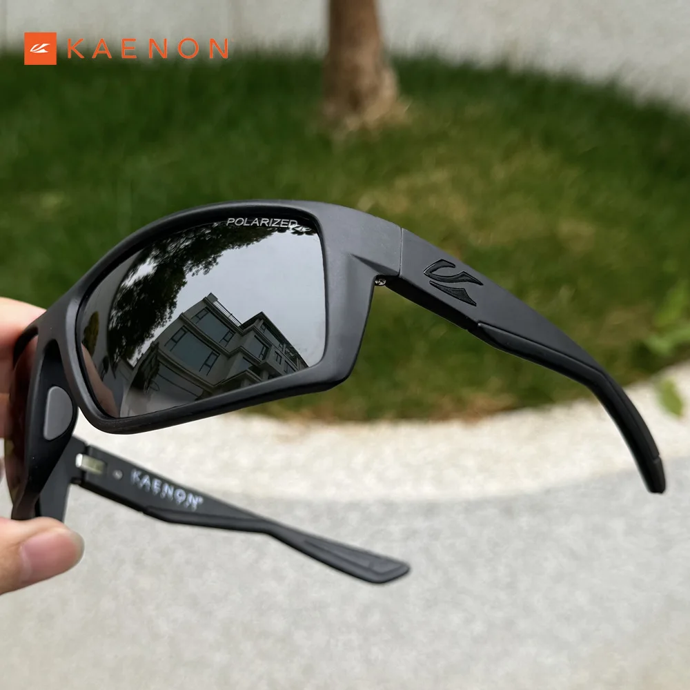 Kaenon 2026 New TR90 Polarized Sunglasses Men Outdoor Sports Fishing Colorful Sun Glasses Metal Hinge Driving Goggles Eyewear