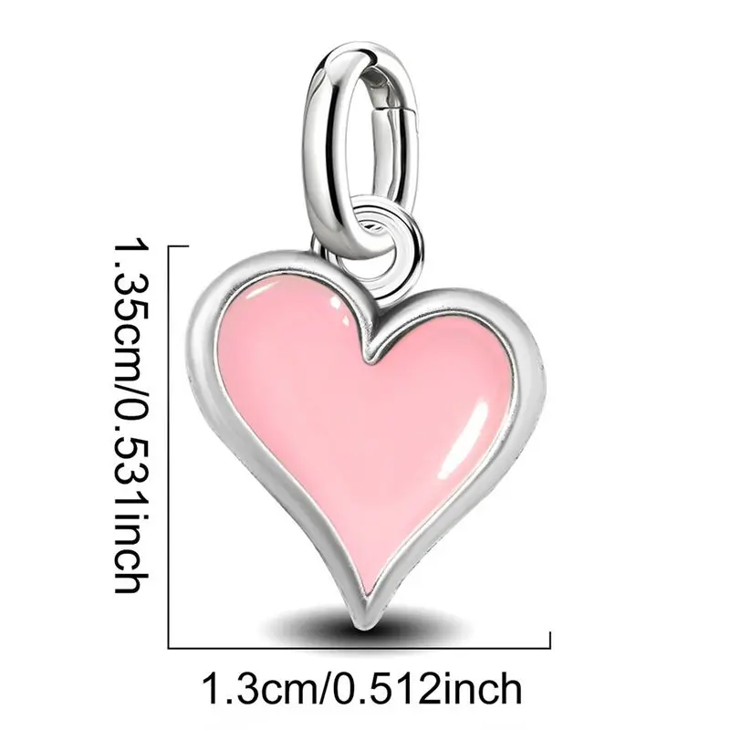 Adjustable 925 Sterling Silver Vintage Pendants Love Letter Daisy Scroll Charms Beads Fit Original Bracelet Necklace DIY Jewelry
