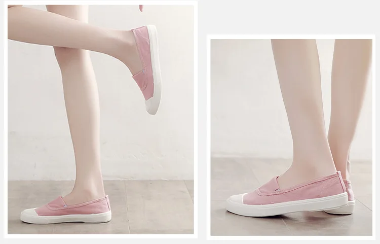 2025 Spring New Canvas Shoes Women Men Couple Casual Sneakers fashion Flat Slip On Student Korean Style