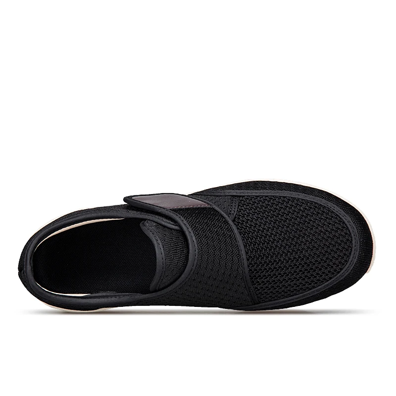 Men's Adjustable Diabetic Shoes for Elder Orthopedics Swollen Feet Shoes Hallux Valgus Bunion Thumb Eversion Foot Pain Relief