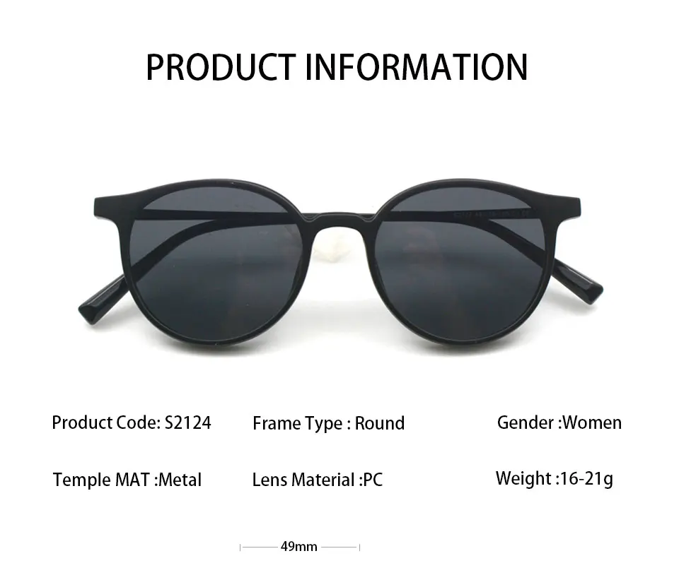 KANDREA Metal Vintage Magnetic Sunglasses Women Clip 2 IN 1 Optical Myopia Eyeglasses Men Polarized Prescription Glasses S2124