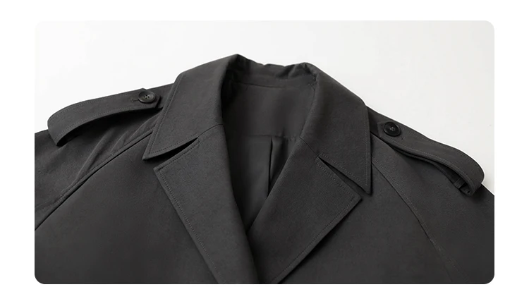 CHIC VEN Fashion Women Trench Coat Single Breasted Loose Casual New Belt Long Female Windbreaker Ladies Coat Spring Autumn 2026