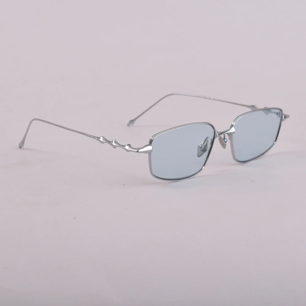 GENTLE ICC Titanium Ultra Light Glasses Frame Women Men Anti blue light pilot Optical Glasses ATOMIC