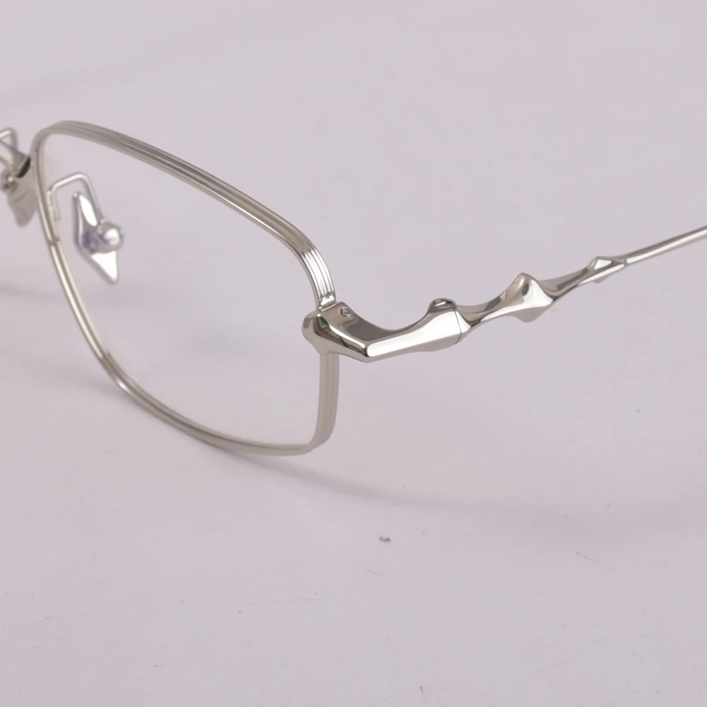 GENTLE ICC Titanium Ultra Light Glasses Frame Women Men Anti blue light pilot Optical Glasses ATOMIC