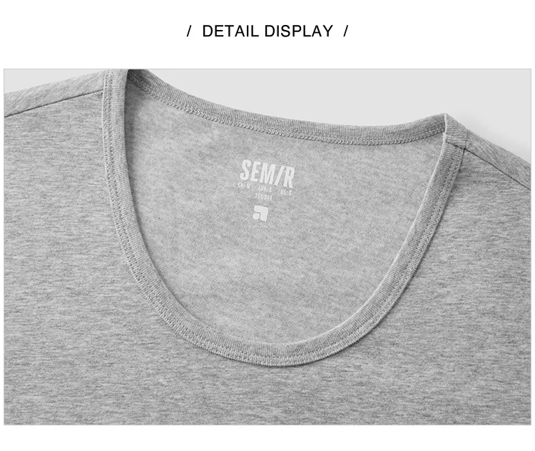 Semir Short Sleeve T-Shirt Women Moisture Wicking Antibacterial Minimalist Versatile 2025 New Summer Shoulder Fit Basic Top