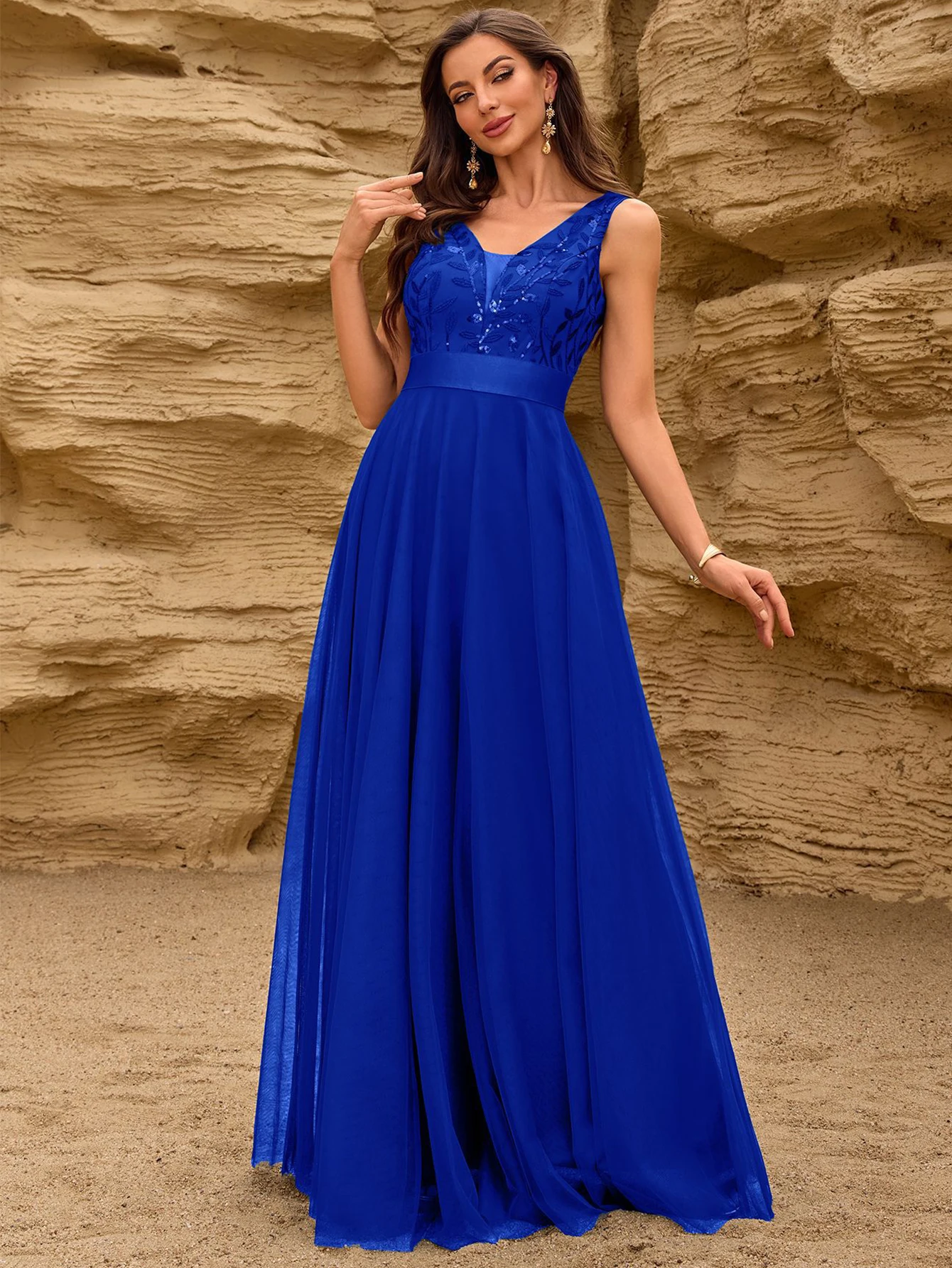 Sexy Prom Bridesmaid Dresses for Women Elegant Mesh Birthday Evening Party Dress Woman Backless Maxi Sequin Summer Dress Vestido