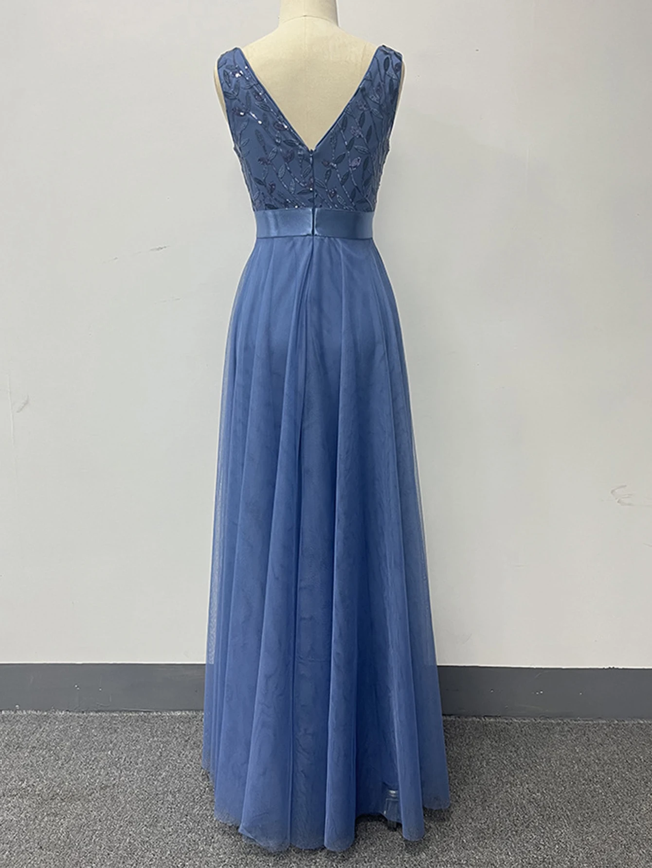 Sexy Prom Bridesmaid Dresses for Women Elegant Mesh Birthday Evening Party Dress Woman Backless Maxi Sequin Summer Dress Vestido