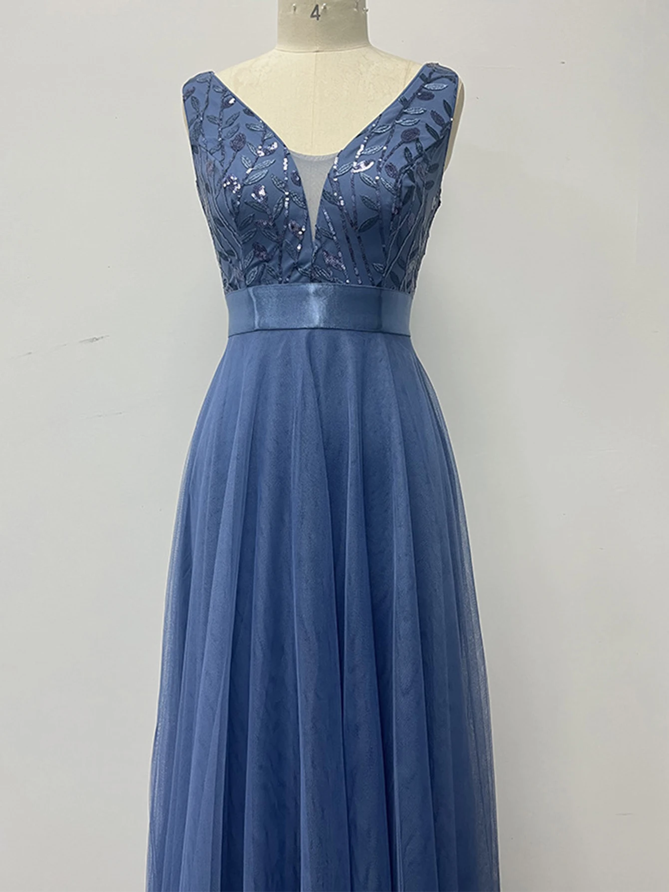 Sexy Prom Bridesmaid Dresses for Women Elegant Mesh Birthday Evening Party Dress Woman Backless Maxi Sequin Summer Dress Vestido