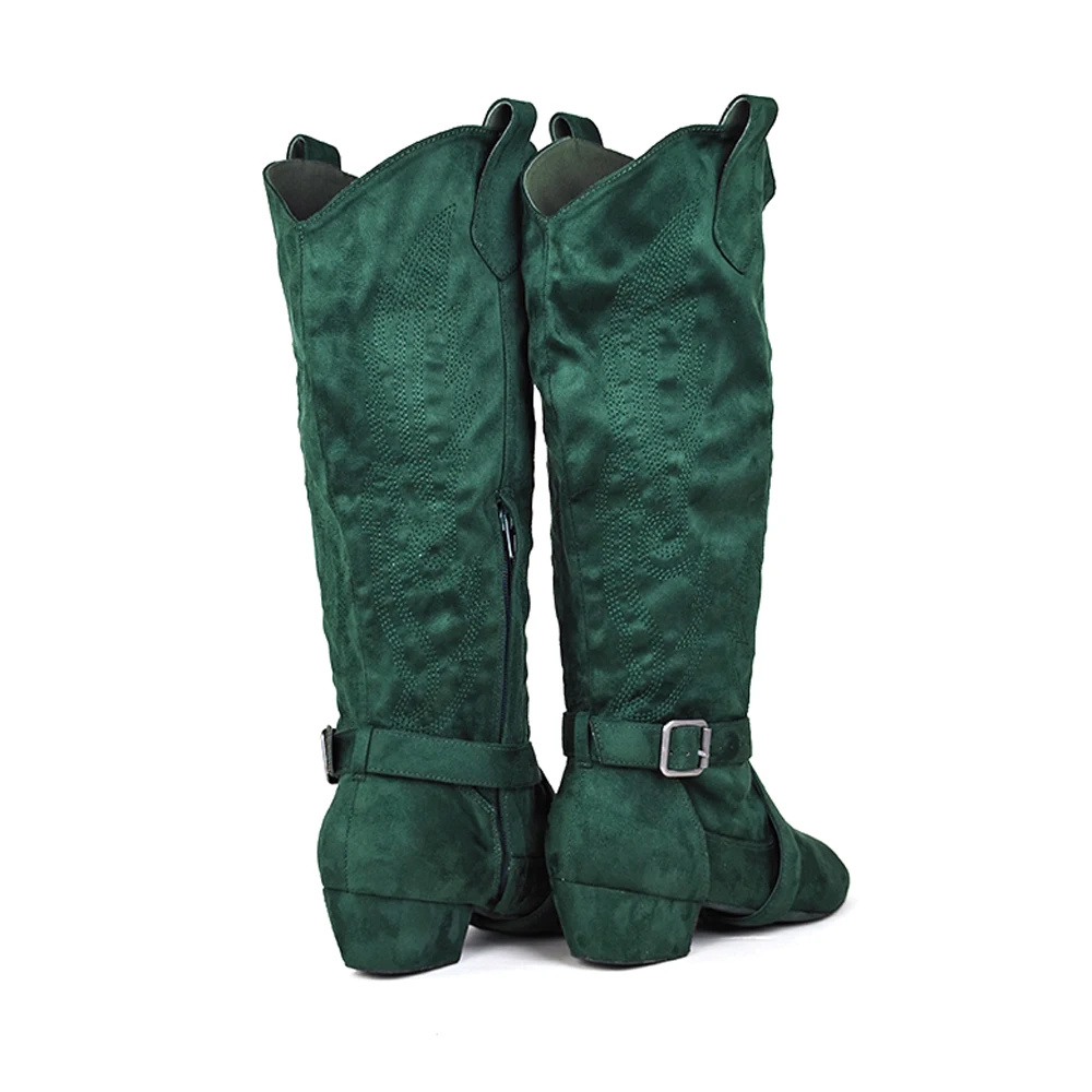Jouncing Prescott Suede Sole Western Style Line Dancing West Coast Swing Dance Boots