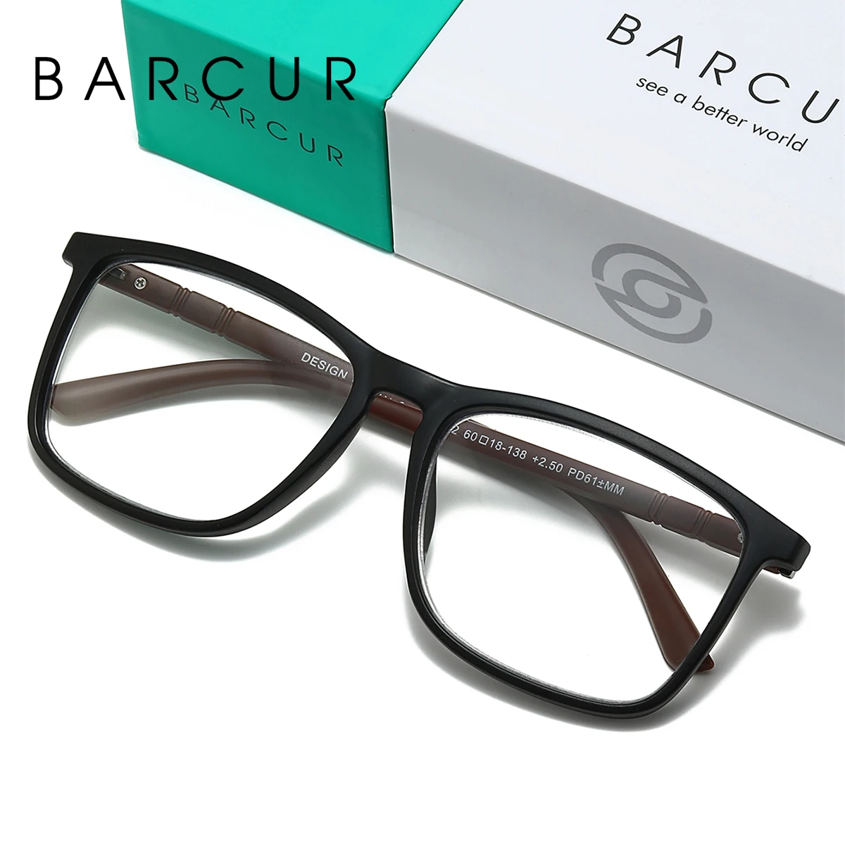 BARCUR Original Design Unisex Lightweight Reading glasses woman Classic And Comfortable Eye Protection Reading glasses men