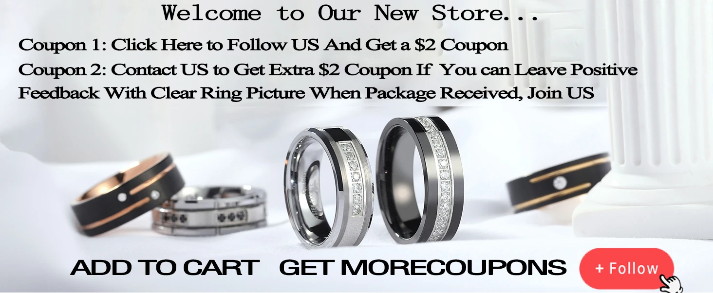 TUTISS 6/8mm Men Women Popular Engraving Ring Tungsten Wedding Band Domed Polished Stocks On Hand