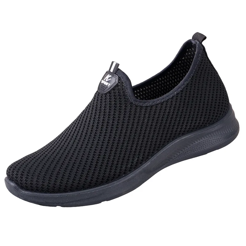 2025 Men's Shoes Casual Sneakers Spring Summer Breathable Soft Sole Lightweight Affordable Lazy Sneakers Men's Shoes