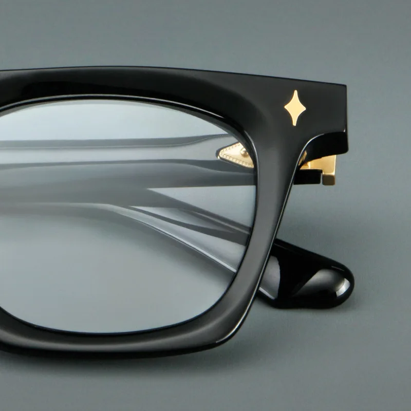 Retro Board Frame Fashionable Square Men's And Women's Glasses Frame High-quality Optical Prescription Frame 55015