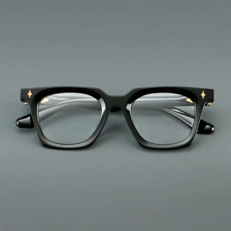 Retro Board Frame Fashionable Square Men's And Women's Glasses Frame High-quality Optical Prescription Frame 55015