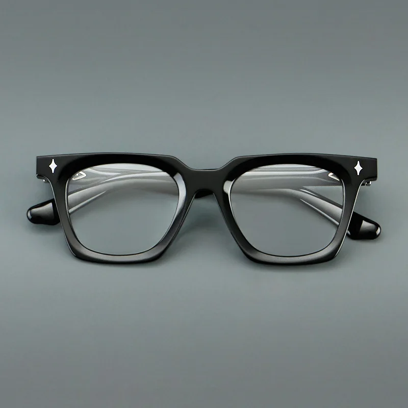 Retro Board Frame Fashionable Square Men's And Women's Glasses Frame High-quality Optical Prescription Frame 55015