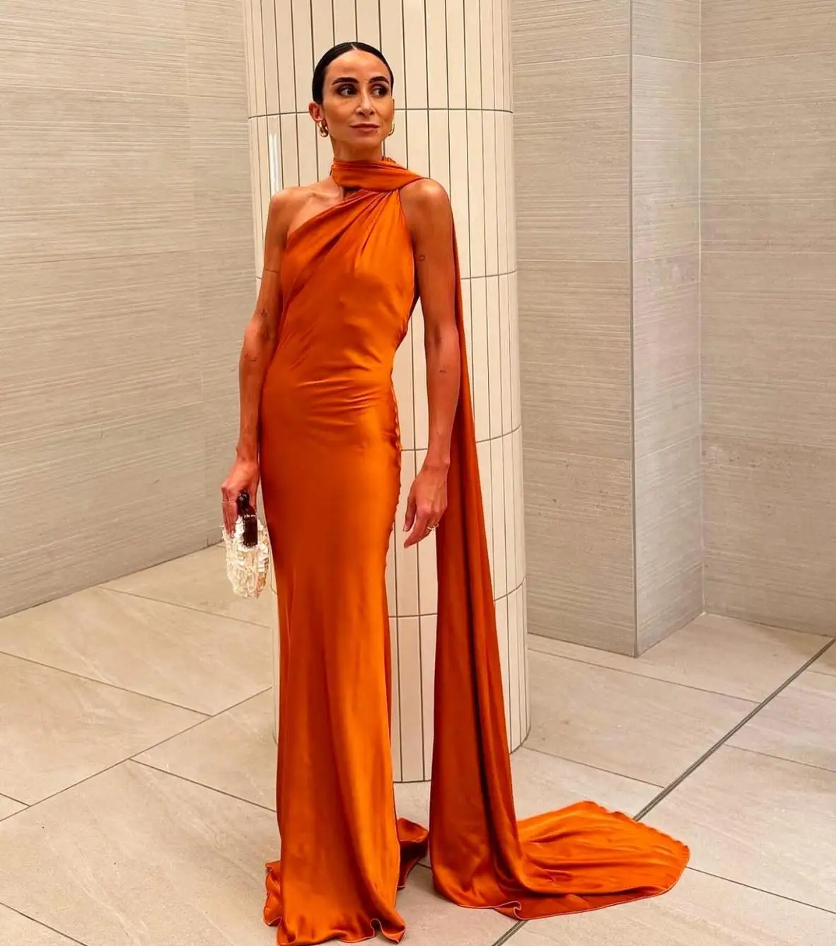 Elegant Women's Satin Ribbon Halter Long Dress Sexy Sleeveless Backless Maxi Dresses Wedding Guest Evening Party Gown Green Blue