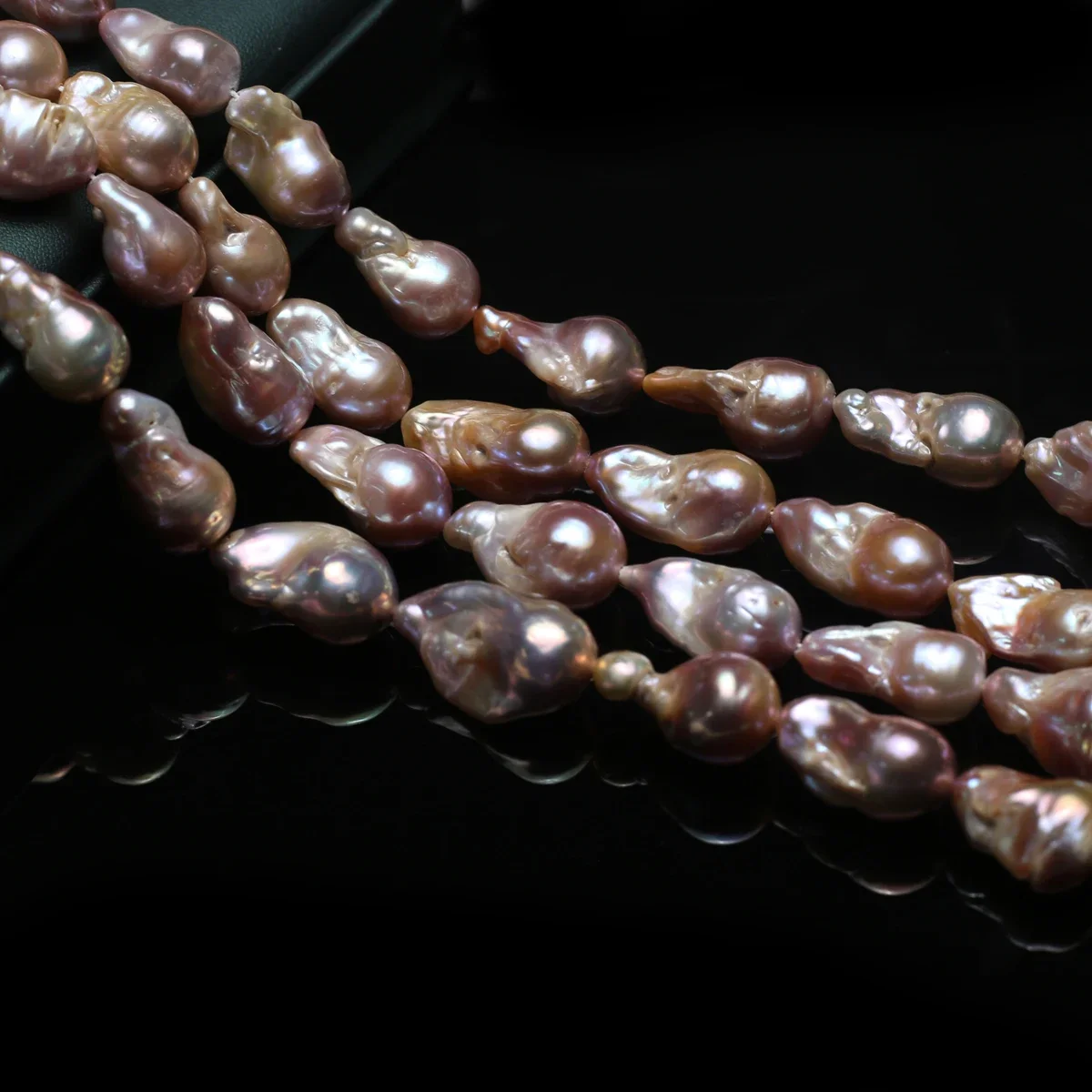 25x13mm 6A Sparkling Clean BaroqueNatural Freshwater Yellow Fishtail Pearl Bead Jewelry Make DIY Necklace Bracelet Accessories