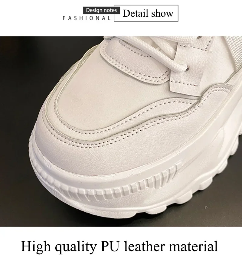 New Platform Sneakers Women Cross Lace Up Light Casual Shoes Fashion Designer Vulcanized Shoes Casual Brand Ladies Short Boots