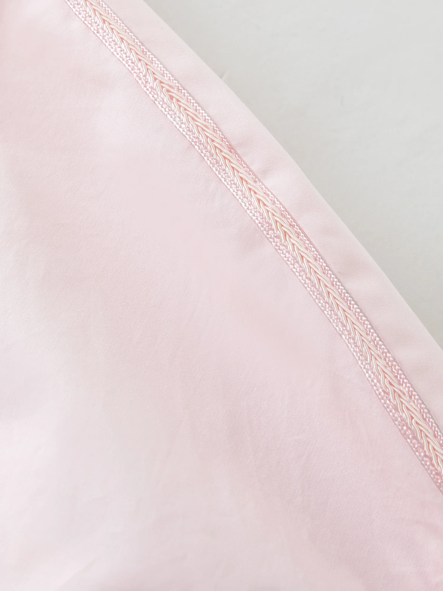 FSLE【Premium Series】Women's French Loose Fit Cotton Shirt Long Sleeve Layering Top with Web Strap Detail Casual Oversized Blouse