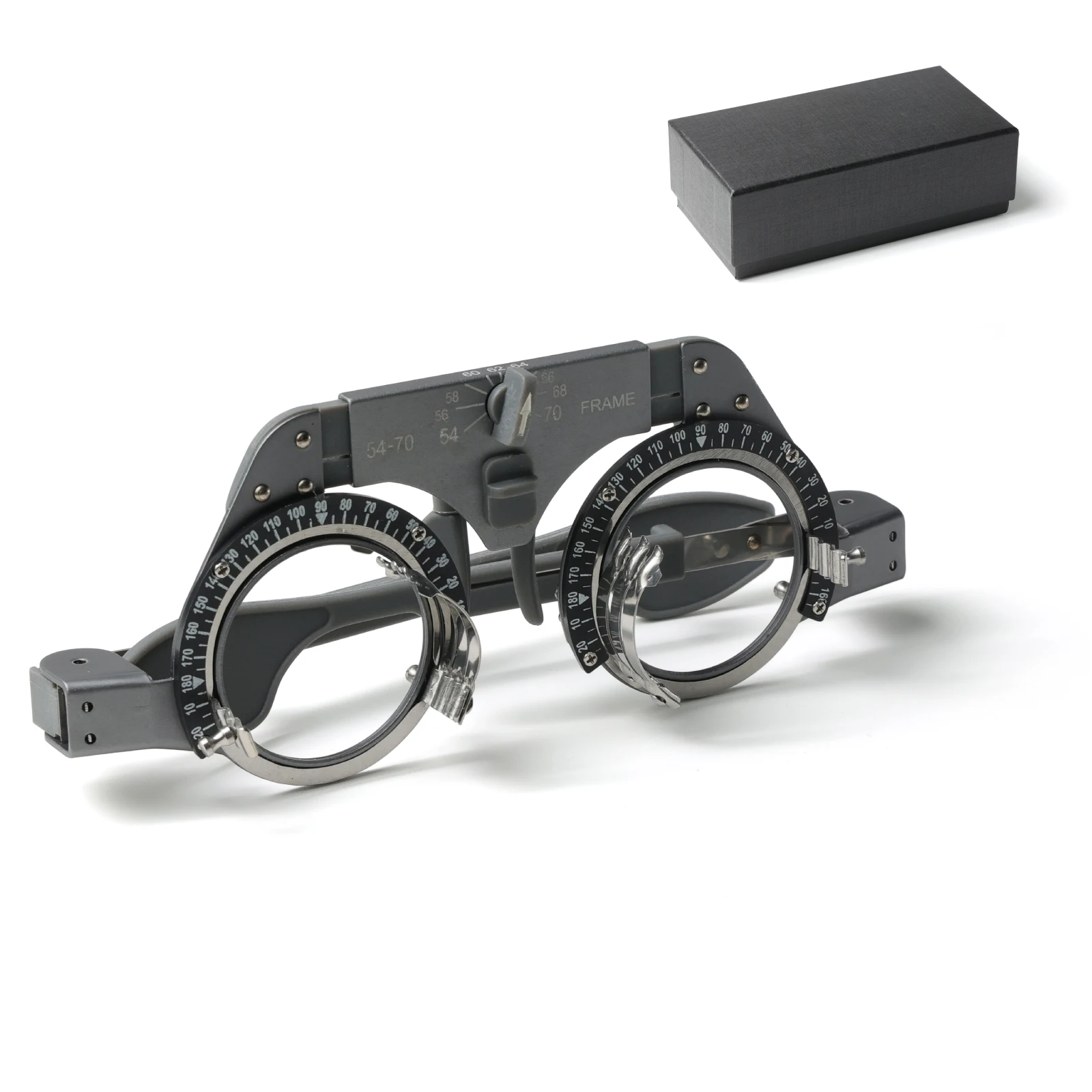 Optical Adjustable Trial Lens Frame - Titanium Material, Super Lightweight Full Function Optometry Frame (PD: 54-70mm)