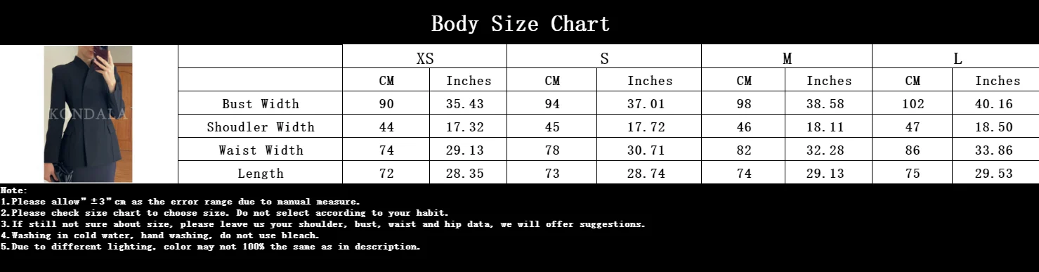 KONDALA Elegant Blazer Women's Commute Blazer Coat 2026 Spring Fall Minimalist Office Lady Party Basic Dinner Slim-Waist Blazer