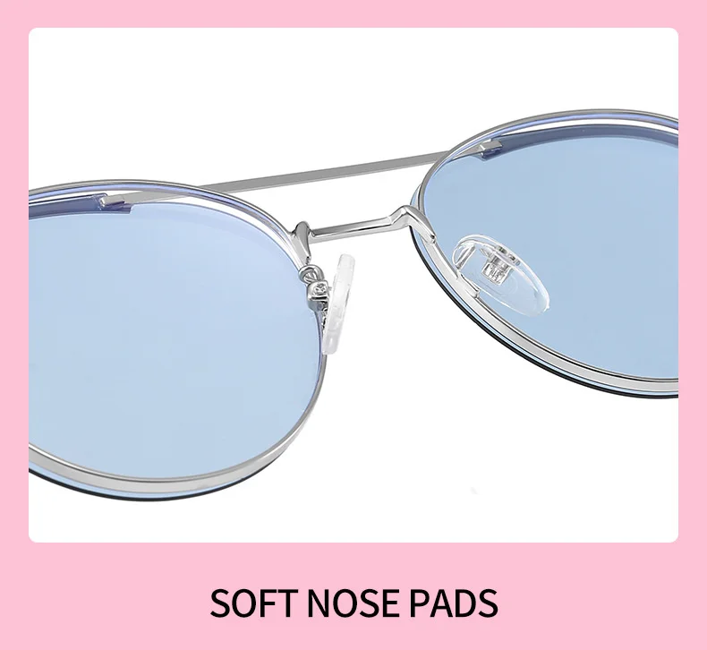 COHK Fashion Brand Design Men Women Magnet Sunglasses Polarized Clip On Sun Glasses Round Optic Myopia Spectacle Eyeglass Frames