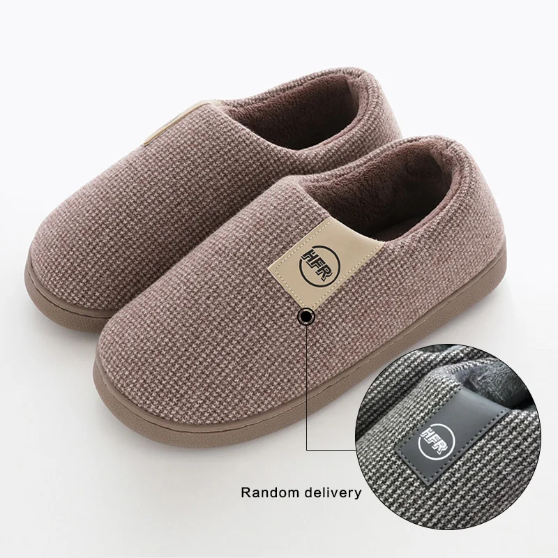 2025 Women's Winter Warm Shoes Plush Lining Indoor Slippers Couples Platform Heel High Top Snow Boots Female Male Home Slipper
