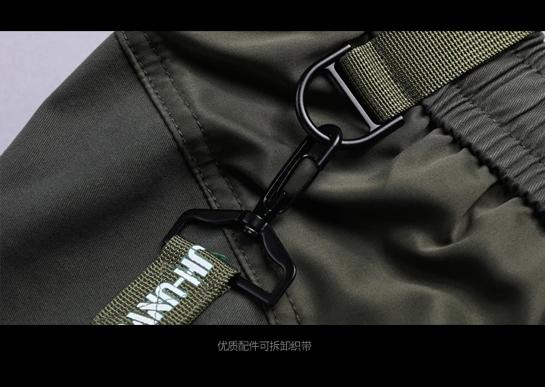 CHAIFENKO Hip Hop Cargo Pants Men Fashion Harajuku Black Harem Pant Streetwear Joggers Sweatpant Multi-Pocket Casual Mens Pants
