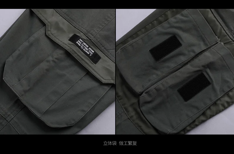CHAIFENKO Hip Hop Cargo Pants Men Fashion Harajuku Black Harem Pant Streetwear Joggers Sweatpant Multi-Pocket Casual Mens Pants