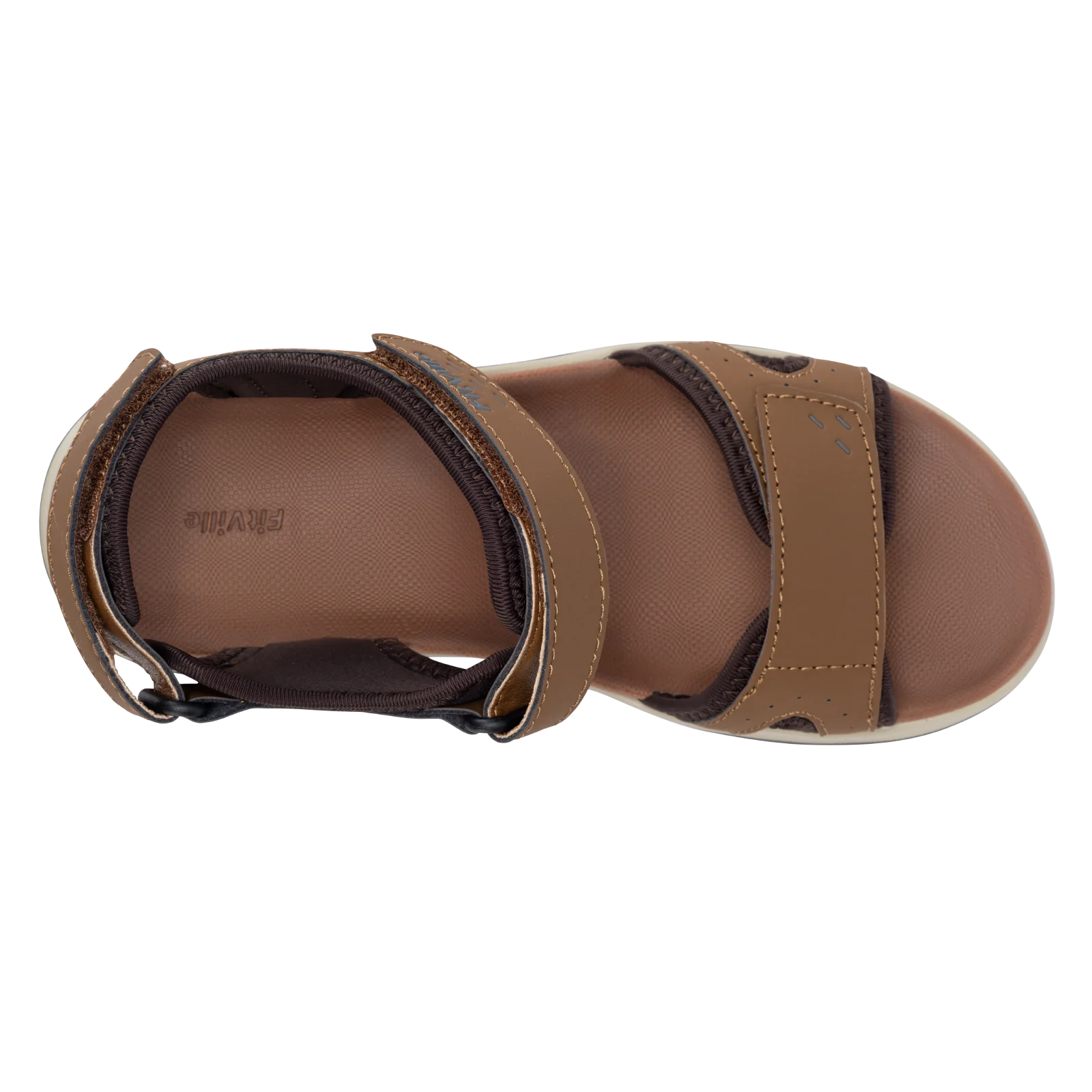 FitVille Women's Sandals Adjustable Ankle Strap for Swollen and Flat Feet Wide Arch Support Open Toe Orthopedic Sandals