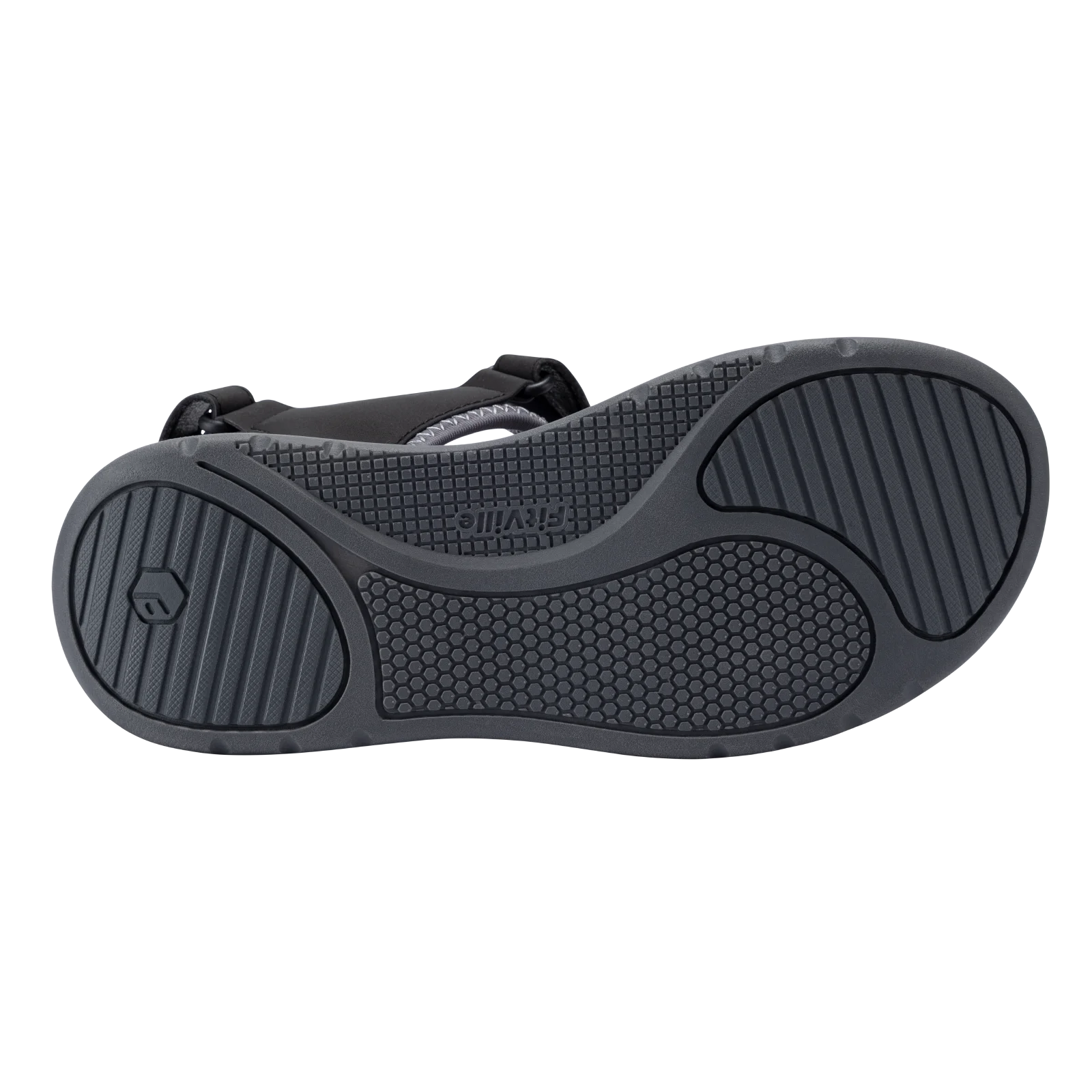 FitVille Women's Sandals Adjustable Ankle Strap for Swollen and Flat Feet Wide Arch Support Open Toe Orthopedic Sandals