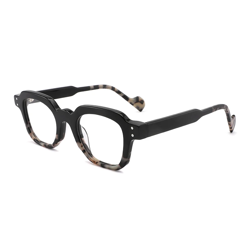 Gatenac Acetate Reading Glasses Handmade Photochromic Anti Blue Light Prescription Glasses Frame Men Progressive Myopia Eyewear