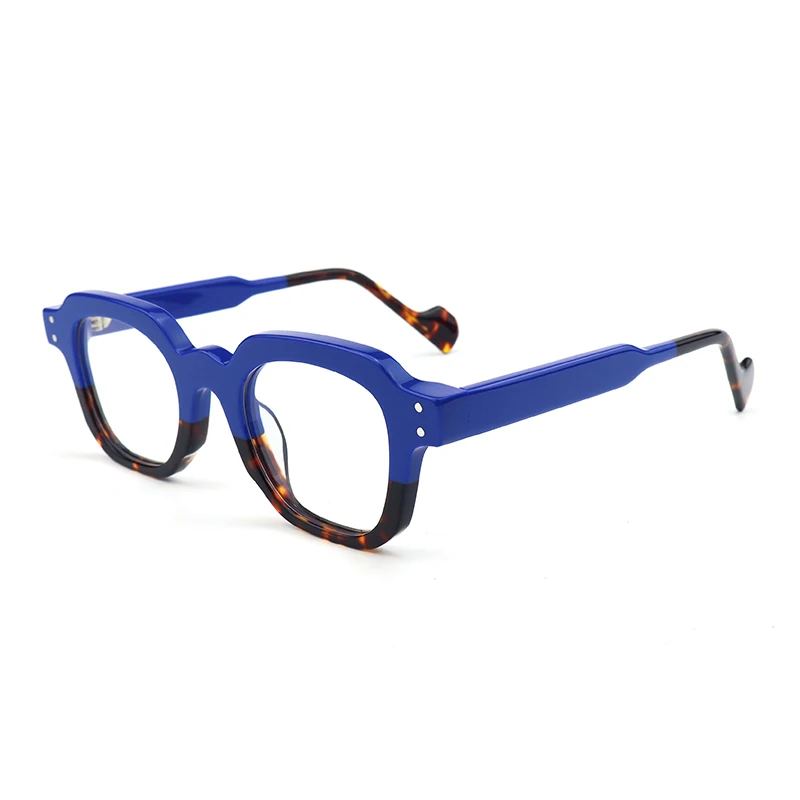 Gatenac Acetate Reading Glasses Handmade Photochromic Anti Blue Light Prescription Glasses Frame Men Progressive Myopia Eyewear
